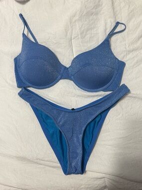 Marina Sparkle Triangl Bikini Top